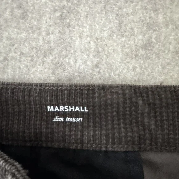 AG Marshall Corduroy Trouser Mens 33x31 Brown Slim Fit - Picture 3 of 16